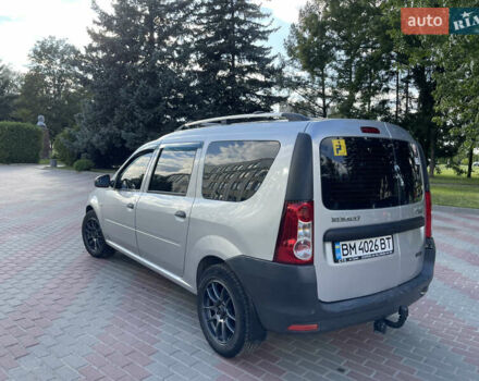 Серый Рено Логан, объемом двигателя 1.6 л и пробегом 205 тыс. км за 5799 $, фото 3 на Automoto.ua