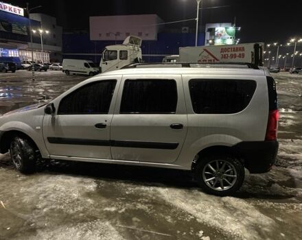 Серый Рено Логан, объемом двигателя 1.6 л и пробегом 438 тыс. км за 4400 $, фото 4 на Automoto.ua