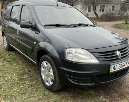 Серый Рено Логан, объемом двигателя 1.6 л и пробегом 227 тыс. км за 5100 $, фото 2 на Automoto.ua