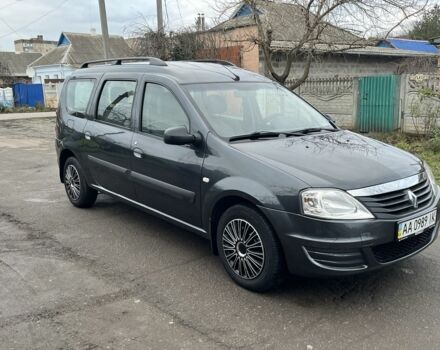 Серый Рено Логан, объемом двигателя 1.6 л и пробегом 93 тыс. км за 6200 $, фото 1 на Automoto.ua