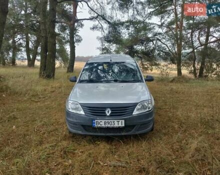 Серый Рено Логан, объемом двигателя 1.6 л и пробегом 108 тыс. км за 5500 $, фото 5 на Automoto.ua