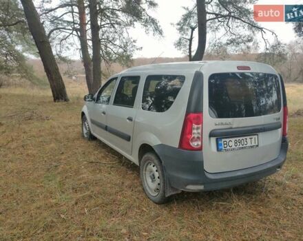 Серый Рено Логан, объемом двигателя 1.6 л и пробегом 108 тыс. км за 5500 $, фото 1 на Automoto.ua