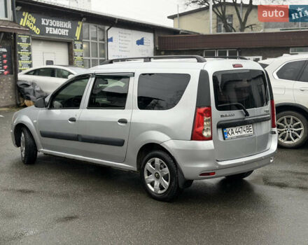 Серый Рено Логан, объемом двигателя 1.6 л и пробегом 210 тыс. км за 5500 $, фото 4 на Automoto.ua