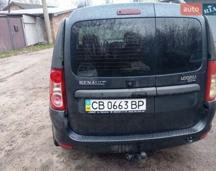 Серый Рено Логан, объемом двигателя 1.6 л и пробегом 171 тыс. км за 6000 $, фото 2 на Automoto.ua