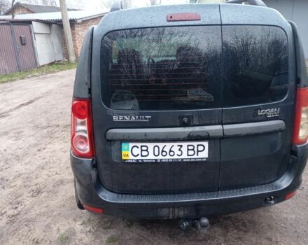 Сірий Рено Логан, об'ємом двигуна 1.6 л та пробігом 171 тис. км за 6000 $, фото 3 на Automoto.ua