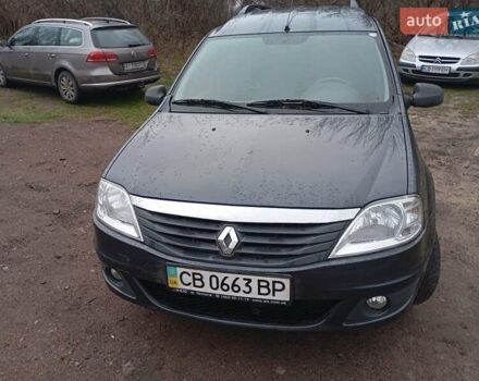 Серый Рено Логан, объемом двигателя 1.6 л и пробегом 171 тыс. км за 6000 $, фото 6 на Automoto.ua