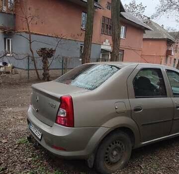 Серый Рено Логан, объемом двигателя 1.6 л и пробегом 70 тыс. км за 5000 $, фото 4 на Automoto.ua