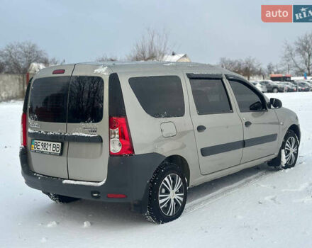 Сірий Рено Логан, об'ємом двигуна 1.6 л та пробігом 69 тис. км за 6200 $, фото 6 на Automoto.ua