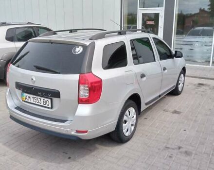 Серый Рено Логан, объемом двигателя 1.5 л и пробегом 217 тыс. км за 5950 $, фото 2 на Automoto.ua