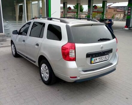 Серый Рено Логан, объемом двигателя 1.5 л и пробегом 217 тыс. км за 5950 $, фото 5 на Automoto.ua