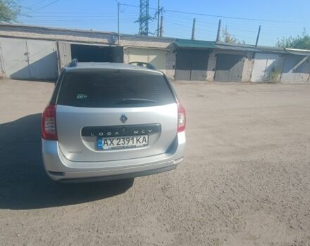 Серый Рено Логан, объемом двигателя 1.6 л и пробегом 220 тыс. км за 5800 $, фото 2 на Automoto.ua