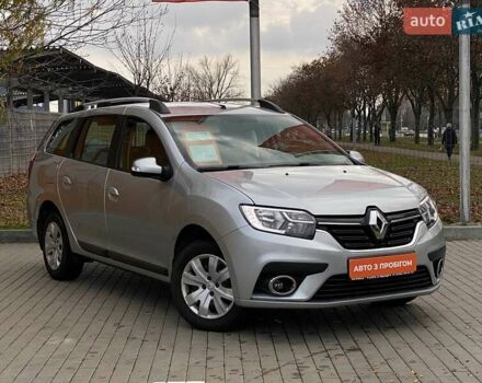 Серый Рено Логан, объемом двигателя 1.46 л и пробегом 38 тыс. км за 12800 $, фото 2 на Automoto.ua