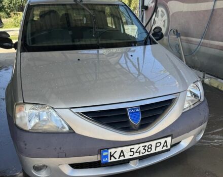 Серый Рено Логан, объемом двигателя 1.6 л и пробегом 240 тыс. км за 3500 $, фото 1 на Automoto.ua