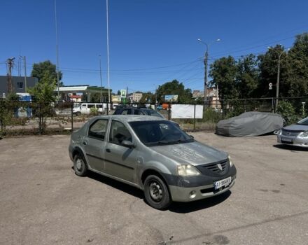 Серый Рено Логан, объемом двигателя 1.4 л и пробегом 450 тыс. км за 850 $, фото 1 на Automoto.ua