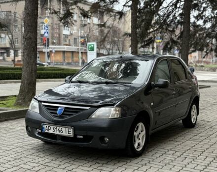 Серый Рено Логан, объемом двигателя 1.4 л и пробегом 280 тыс. км за 2550 $, фото 1 на Automoto.ua