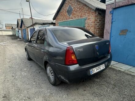 Сірий Рено Логан, об'ємом двигуна 1.4 л та пробігом 353 тис. км за 2200 $, фото 1 на Automoto.ua