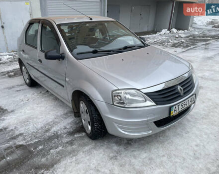 Серый Рено Логан, объемом двигателя 1.39 л и пробегом 197 тыс. км за 4400 $, фото 1 на Automoto.ua