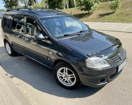 Сірий Рено Логан, об'ємом двигуна 1.6 л та пробігом 163 тис. км за 6886 $, фото 1 на Automoto.ua