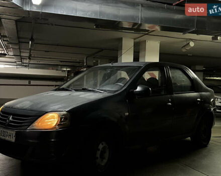 Серый Рено Логан, объемом двигателя 1.39 л и пробегом 220 тыс. км за 1800 $, фото 1 на Automoto.ua