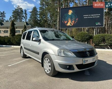 Серый Рено Логан, объемом двигателя 1.6 л и пробегом 168 тыс. км за 5299 $, фото 1 на Automoto.ua