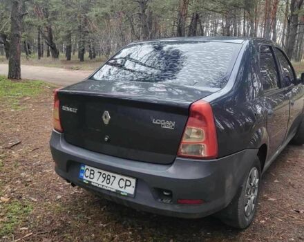 Серый Рено Логан, объемом двигателя 1.4 л и пробегом 211 тыс. км за 2499 $, фото 1 на Automoto.ua