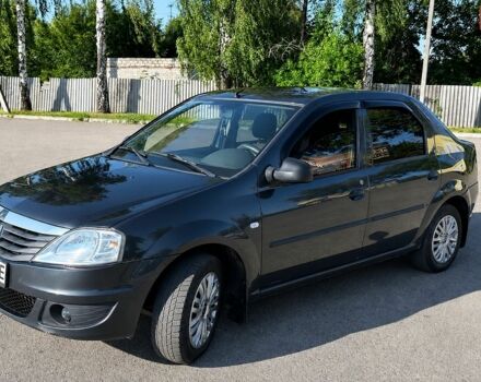 Сірий Рено Логан, об'ємом двигуна 1.6 л та пробігом 335 тис. км за 4450 $, фото 1 на Automoto.ua