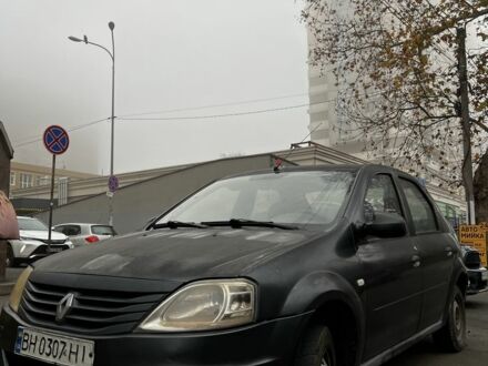 Серый Рено Логан, объемом двигателя 1.4 л и пробегом 200 тыс. км за 1699 $, фото 1 на Automoto.ua