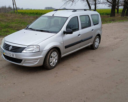 Серый Рено Логан, объемом двигателя 1.6 л и пробегом 463 тыс. км за 4500 $, фото 1 на Automoto.ua