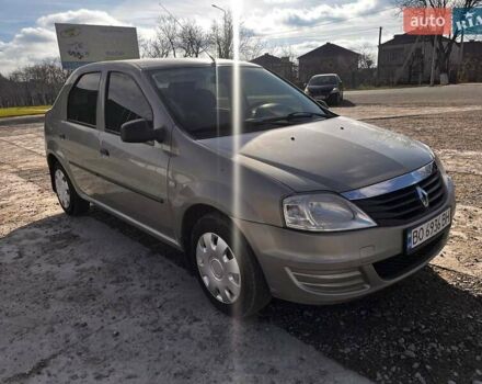 Серый Рено Логан, объемом двигателя 1.39 л и пробегом 296 тыс. км за 3500 $, фото 1 на Automoto.ua