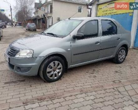 Серый Рено Логан, объемом двигателя 1.46 л и пробегом 246 тыс. км за 4500 $, фото 1 на Automoto.ua