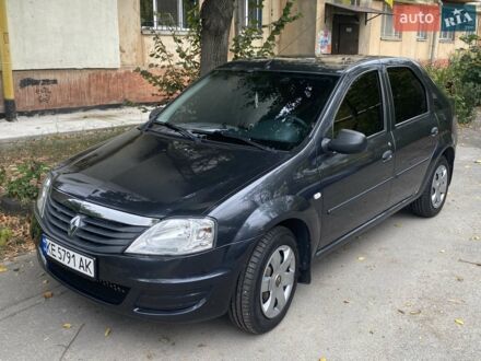 Серый Рено Логан, объемом двигателя 1.4 л и пробегом 145 тыс. км за 5400 $, фото 1 на Automoto.ua