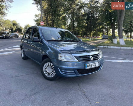 Серый Рено Логан, объемом двигателя 1.4 л и пробегом 155 тыс. км за 4999 $, фото 1 на Automoto.ua