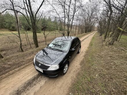 Серый Рено Логан, объемом двигателя 1.4 л и пробегом 115 тыс. км за 5500 $, фото 1 на Automoto.ua