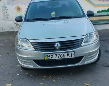 Серый Рено Логан, объемом двигателя 1.39 л и пробегом 119 тыс. км за 5500 $, фото 1 на Automoto.ua