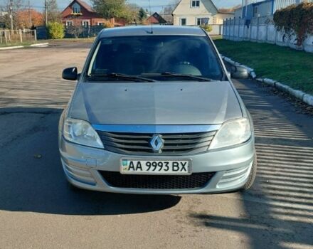 Серый Рено Логан, объемом двигателя 0 л и пробегом 195 тыс. км за 4400 $, фото 1 на Automoto.ua