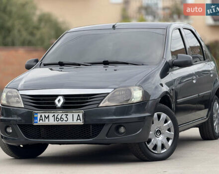 Сірий Рено Логан, об'ємом двигуна 1.4 л та пробігом 93 тис. км за 4750 $, фото 1 на Automoto.ua