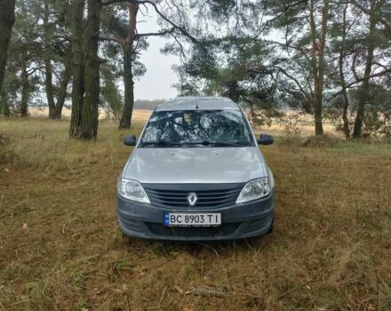 Сірий Рено Логан, об'ємом двигуна 1.6 л та пробігом 107 тис. км за 5600 $, фото 1 на Automoto.ua