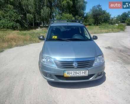 Серый Рено Логан, объемом двигателя 1.6 л и пробегом 20 тыс. км за 6000 $, фото 1 на Automoto.ua