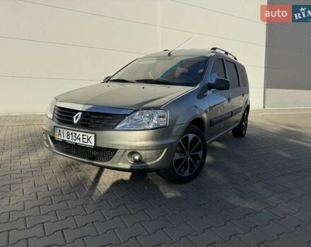 Серый Рено Логан, объемом двигателя 1.6 л и пробегом 182 тыс. км за 4300 $, фото 1 на Automoto.ua