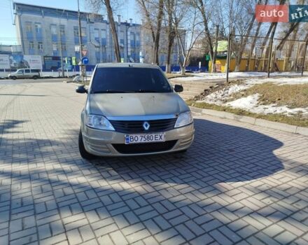 Серый Рено Логан, объемом двигателя 1.46 л и пробегом 183 тыс. км за 4100 $, фото 1 на Automoto.ua