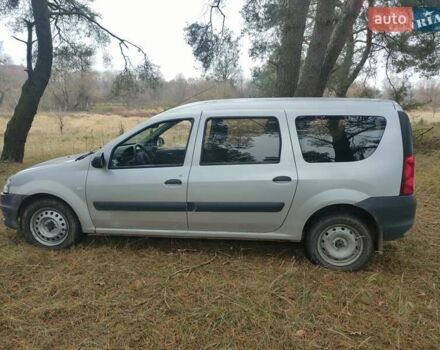 Сірий Рено Логан, об'ємом двигуна 1.6 л та пробігом 108 тис. км за 5500 $, фото 1 на Automoto.ua