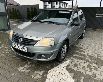 Серый Рено Логан, объемом двигателя 1.5 л и пробегом 241 тыс. км за 4600 $, фото 1 на Automoto.ua