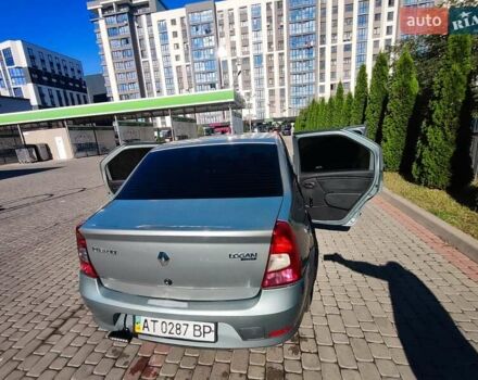 Серый Рено Логан, объемом двигателя 1.39 л и пробегом 351 тыс. км за 5500 $, фото 1 на Automoto.ua