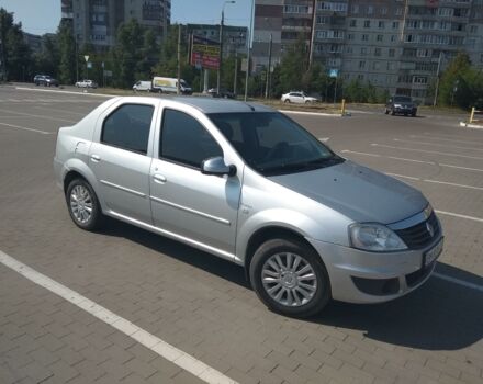 Серый Рено Логан, объемом двигателя 1.6 л и пробегом 199 тыс. км за 5700 $, фото 1 на Automoto.ua
