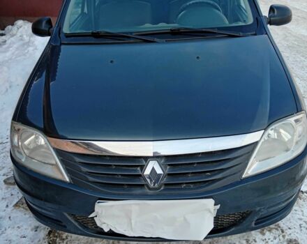 Серый Рено Логан, объемом двигателя 1.4 л и пробегом 241 тыс. км за 4500 $, фото 1 на Automoto.ua