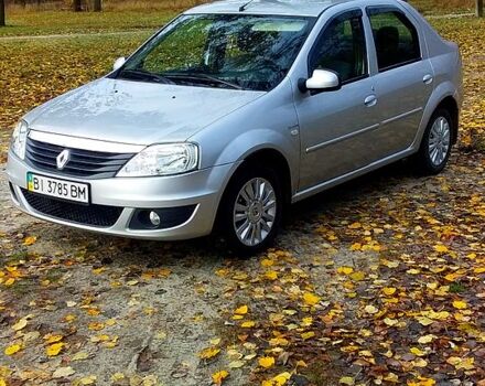 Серый Рено Логан, объемом двигателя 1.6 л и пробегом 36 тыс. км за 6700 $, фото 1 на Automoto.ua