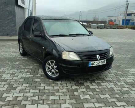 Серый Рено Логан, объемом двигателя 1.4 л и пробегом 200 тыс. км за 1499 $, фото 1 на Automoto.ua