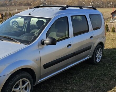 Сірий Рено Логан, об'ємом двигуна 1.6 л та пробігом 104 тис. км за 6113 $, фото 1 на Automoto.ua