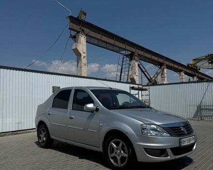 Серый Рено Логан, объемом двигателя 1.4 л и пробегом 151 тыс. км за 4300 $, фото 1 на Automoto.ua