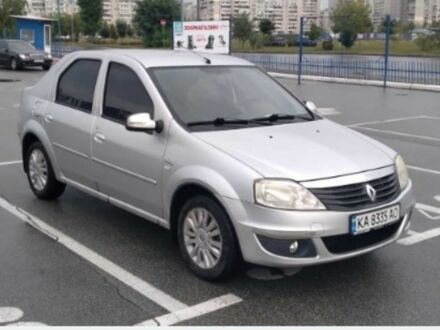 Серый Рено Логан, объемом двигателя 1.6 л и пробегом 199 тыс. км за 6102 $, фото 1 на Automoto.ua